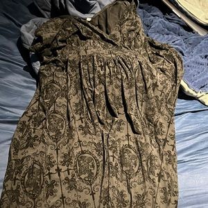 Unique Vintage Cameo Maxi Kaftan